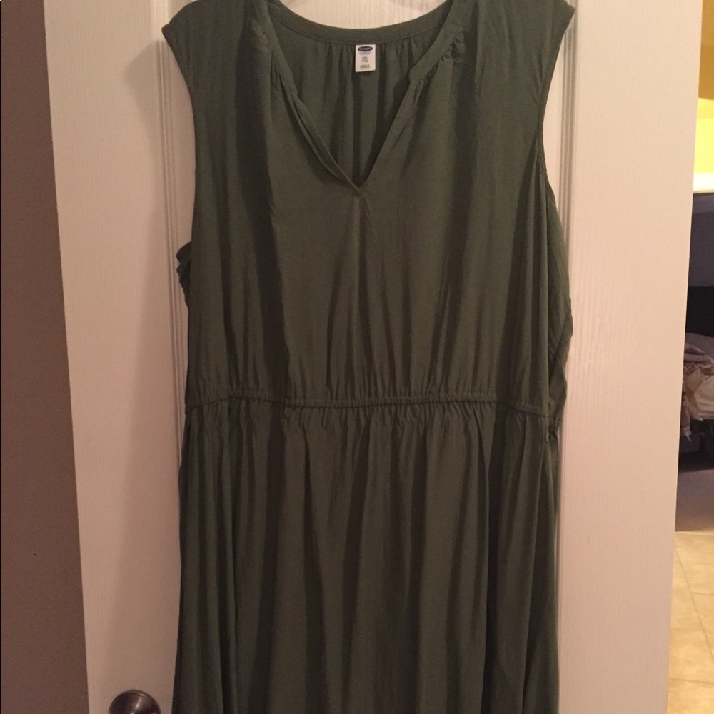 NWOT Old Navy Dress, size xxl, army green